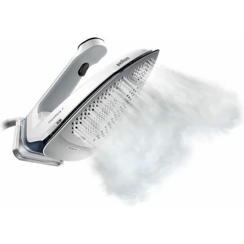 Braun CareStyle 7 IS 7262 Dampstrygejern 2700W Grå Hvid Braun CareStyle 7 IS 7262 Dampstrygejern 2700W Grå Hvid